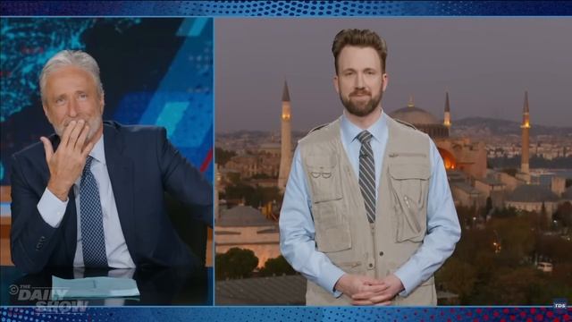 Джон Стюарт (Daily Show) про Трампа и войну с Ираном смотреть онлайн