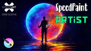 Как нарисовать художника в Krita