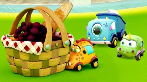 МАШИНКИ МОКАС УСТРОИЛИ ПИКНИК В САДУ! 🧺🌳 Но КТО-ТО УНЁС КОРЗИНУ С ЕДОЙ! 😱🚗