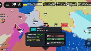 Ukraine attacked Belarus and Russia controlled Europe