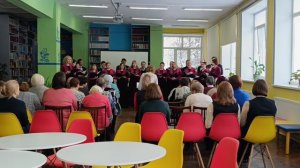 выступление капеллы «Классика» в библиотеке им. Сеспеля