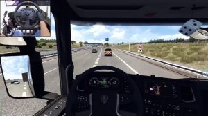 Scania S730 в Иберии 🚛 Дальнобой в ETS2 на Thrustmaster TX 🔥
