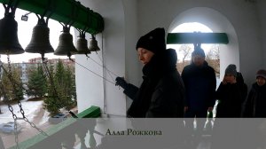 Колокольный звон, Алла Рожкова. Колокольня храма Жён Мироносиц (Псков), 9.01.2025