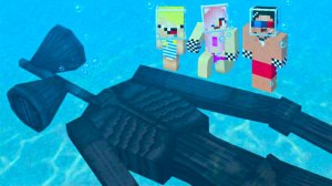 🤿МЫ НАШЛИ ЗАТОНУВШЕГО СИРЕНОГОЛОВОГО В МАЙНКРАФТ! ШЕДИ МЕН MINECRAFT