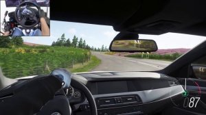 BMW M5 F10: заряд V10? 🔥 Заезд в FH4 на Thrustmaster T300RS 🏁