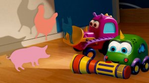 МАШИНКИ МОКАС ПОКАЗЫВАЮТ ТЕАТР ТЕНЕЙ! 🎭🔦 УГАДАЙ ЖИВОТНЫХ по их тени! 🐘🦒