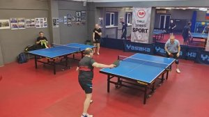 отбор Морозов И. (518) - Чирков А. (746) 03.03 настольный теннис Малиновый 400+ турнир СПб