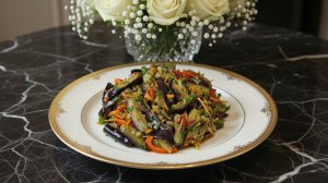 Салат из баклажанов по-корейски