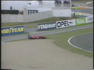 Формула 1. Вылет Алези на Гран-при Франции 1992 (субботняя квалификация)