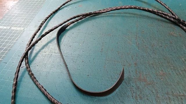 Делаю кнут арапник корень(видео 1)