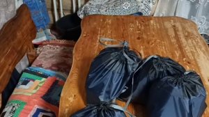 Собрали  рюкзачки для госпиталя/ 3 набора для эвакуации/ 12 антидроновых одеял.