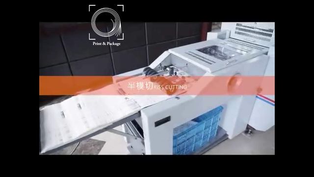 Автоматическая ротационная машина для высечки, надсечки и биговки DP-A4055