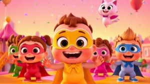 Суперкоманда 🦸♂️🦸♀️ | Песенка про супергероев для малышей