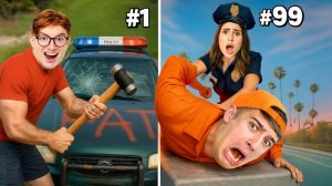 100 CHALLENGES ЗА 24 ЧАСА!