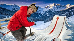 СНЕЖНЫЙ САМОКАТ?! ЭТО ВООБЩЕ РАБОТАЕТ?