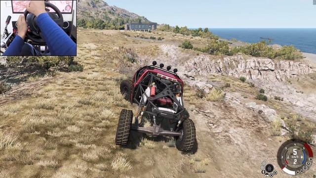 BeamNG.drive: реалистичный краулер 🚙 На Thrustmaster T300RS 🔥