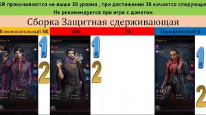 Отряды двойников Синистрия в игре Наследие вампиров. Сборка Защитная-сдерживающая