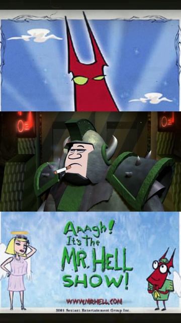 «Мистер Хелл» (англ. Aaagh! It's the Mr. Hell Show) — британский мультсериал от компании BBC.