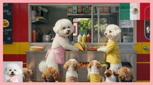 Ола! Ням-нями и Нямдоль прилетели в Мексику, чтобы торговать в тако-траке!