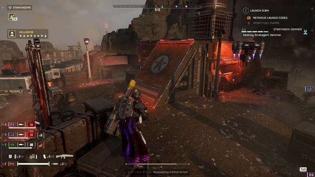 Запуск МБР: Операция «Молот» | Helldivers 2 Gameplay
