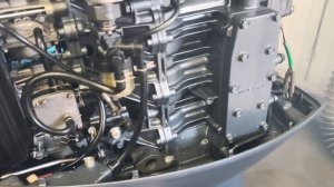 Арт 3542. Запуск лодочного мотора Yamaha 30. 2001год.