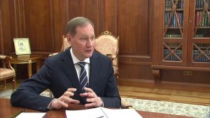 Владимир Путин в Кремле провел встречу с главой Казначейства России Романом Артюхиным.