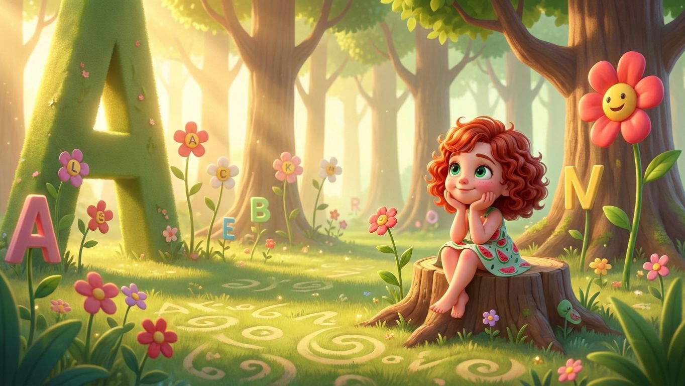 Сказка про букву А и Арбузную страну. мультик для детей. мультик для малышей.