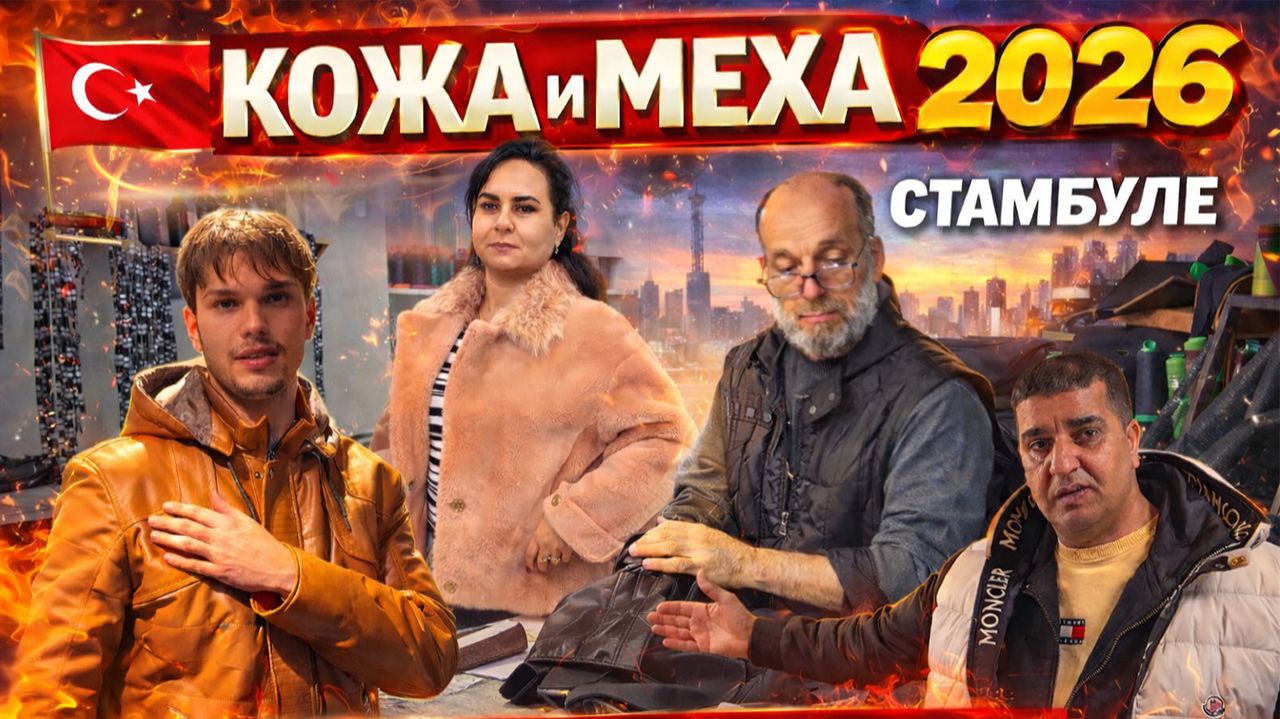 ГДЕ ШЬЮТ В СТАМБУЛЕ КОЖУ И МЕХА. Примерка модели 2026. Андрей на фабрике