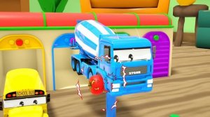 Мультфильмы. Забавные машины