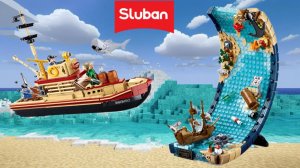 МОРСКИЕ ПРИКЛЮЧЕНИЯ С КОНСТРУКТОРОМ SLUBAN.