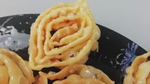 Супер Хрустящий,Праздничный,Фигурный Хворост !Хворост в виде листочка/Хворост рецепты