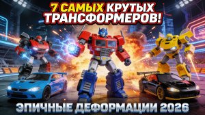 🔥 7 САМЫХ КРУТЫХ АВТОМОБИЛЕЙ-ТРАНСФОРМЕРОВ! Кто круче всех? 😱