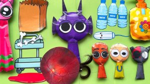 SPRUNKI DURPLE Неожиданные РОДЫ 🤰!! Их папа CARFTYCORN