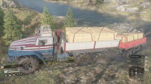 SnowRunner. Мен. Низина. Поручение "Завал у производства".