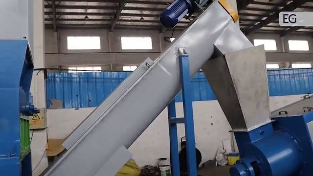 Линия для мойки и измельчения биг-бэгов из полипропилена и полиэтилена ZRM-500