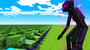 Mr.BEAST (МИСТЕР БИСТ) 1000 ЗОМБИ & МУТАНТА ЭНДЕРМЕНА В МАЙНКРАФТ, НОВОЕ ВИДЕО ПРО МАЙНКРАФТ 2026