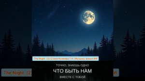 Песня "the night" (2) создана в тандеме с ИИ. Стихи Татьяна Козеева.  Музыка, вокал ИИ.