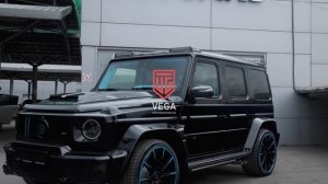 Ещё один Mercedes G Brabus 800 под надёжной защитой плёнкой VEGA PPF