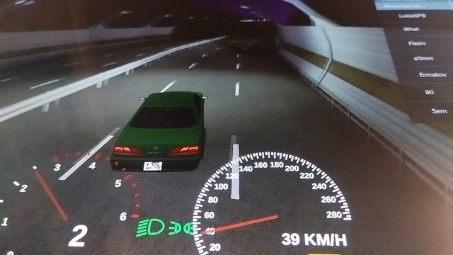 Toyota Cresta тест машин робло