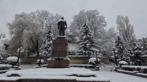 Кисловодск. Первый весенний снег. От Ленина до Ленина маршрут для подписчика.