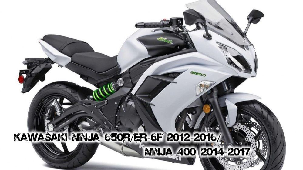 Kawasaki Ninja 650R/ER-6f 2012-2016/Ninja 400 2014-2017 ||| мотопластик.рф