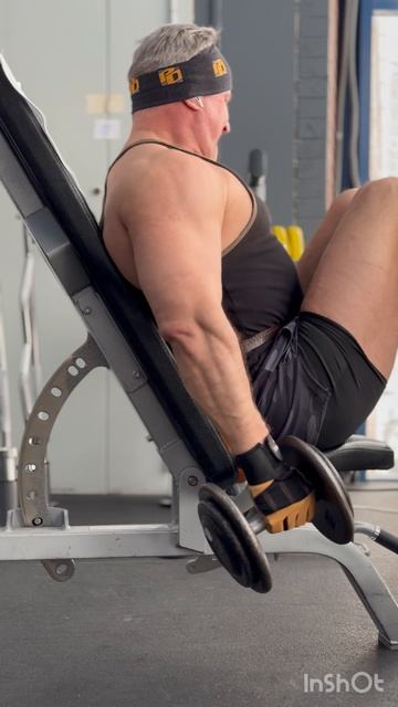 Бицепс. Фрагмент тренировки