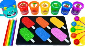 ИГРАЕМ В СЛАЙМЫ ЗАЛИВАЕМ ЦВЕТНОЕ МОРОЖЕНОЕ АСМР ВИДЕО ДЛЯ ДЕТЕЙ ДЕТСКИЙ КАНАЛ ИГРАЛКИ-ЗАЛИПАЛКИ