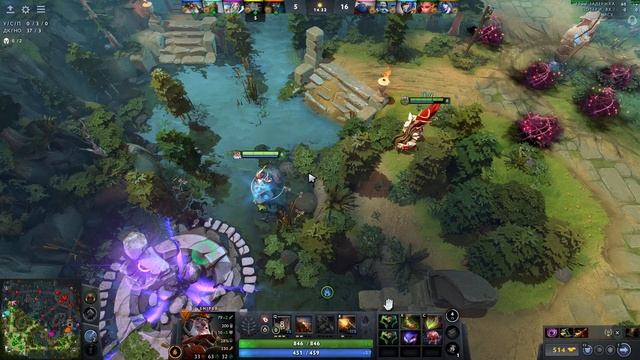 Dota 2 калибровка (2 игра)