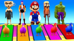 Мультики для детей и малышей. Играем за Человека-паука в игре с длинными слайдами.