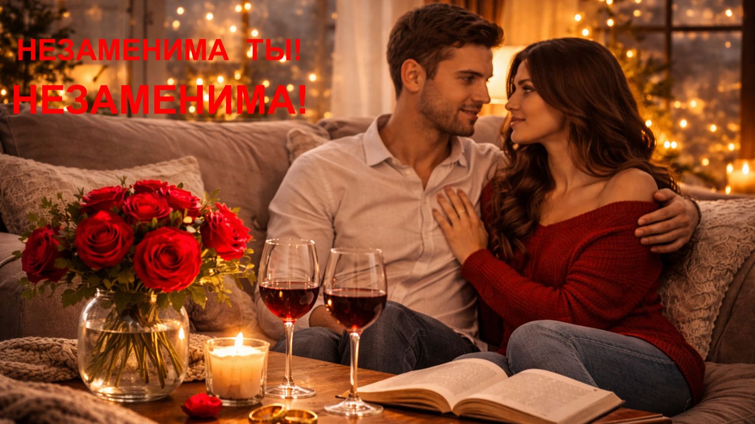 БЕСПОДОБНАЯ   ПЕСНЯ - НЕЗАМЕНИМА  ТЫ, НЕЗАМЕНИМА!
