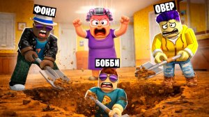 ВЫКОПАЛИ СЕКРЕТНЫЙ ПРОХОД! ПОБЕГ ИЗ ДОМА БАБУШКИ В ROBLOX