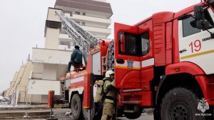 В Нальчике прошли плановые пожарно-тактические учения МЧС России