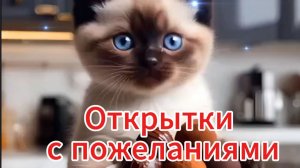 Открытки с пожеланиями добра с самого утра! ☀️💌