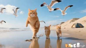 Папа, Мы всегда будем вместе История об обещании и любви в семье Рыжих кошек